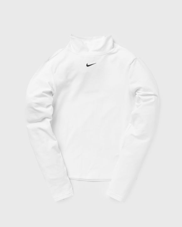 Nike white hotsell mock turtleneck