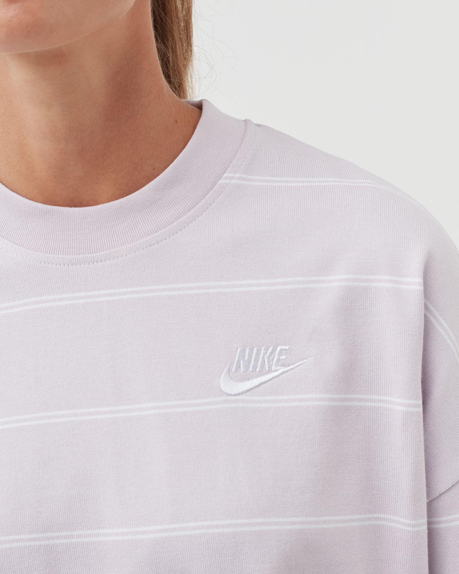 WMNS NSW STRIPED LONGSLEEVE