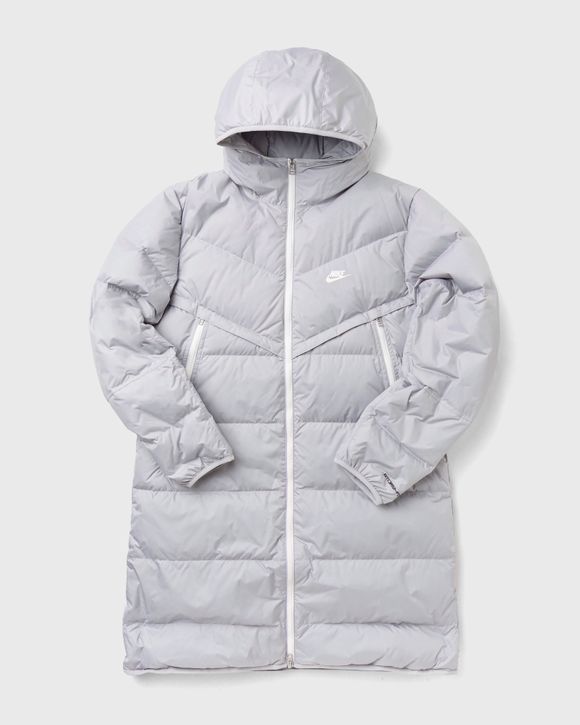 Nike grey parka sale