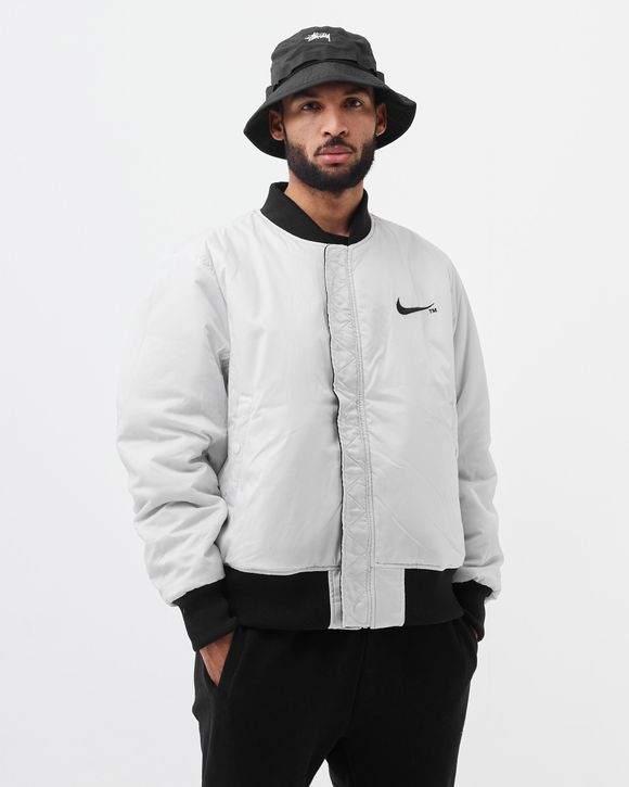 Nike Swoosh Therma-FIT Synthetic-Fill Bomber Black | BSTN Store