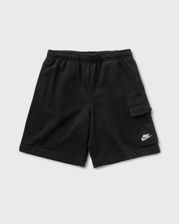 Nike French Terry Cargo Shorts Black | BSTN Store