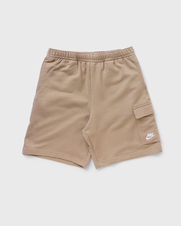 Nike Sportswear Club French Terry Cargo Shorts Brown | BSTN Store