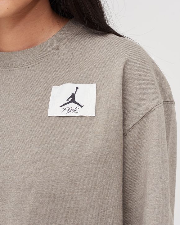 Jordan WMNS Flight Tee Brown BSTN Store