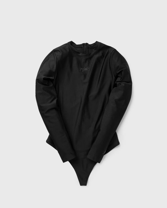Jordan WMNS Essentials Bodysuit Black - BLACK/DK SMOKE GREY
