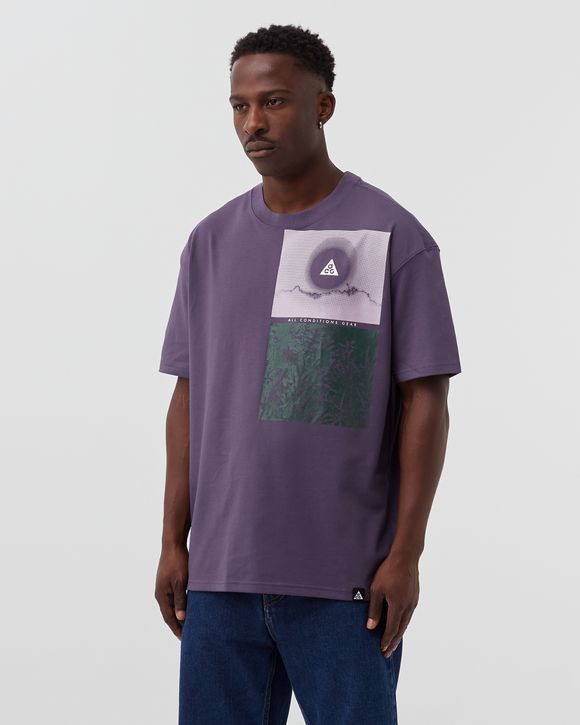 Nike acg purple store shirt