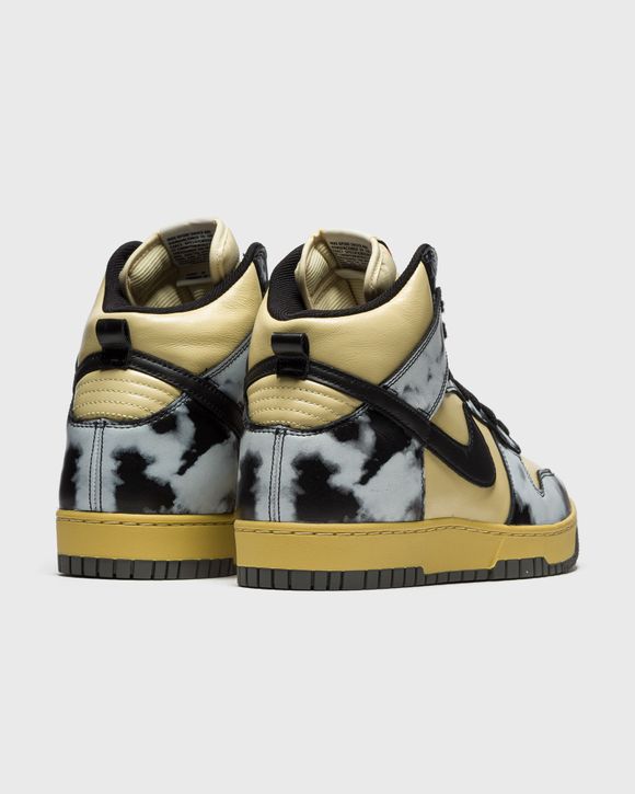 Nike DUNK HI 1985 SP 'Black Acid Wash' Yellow - LEMON DROP/BLACK-SATURN GOLD