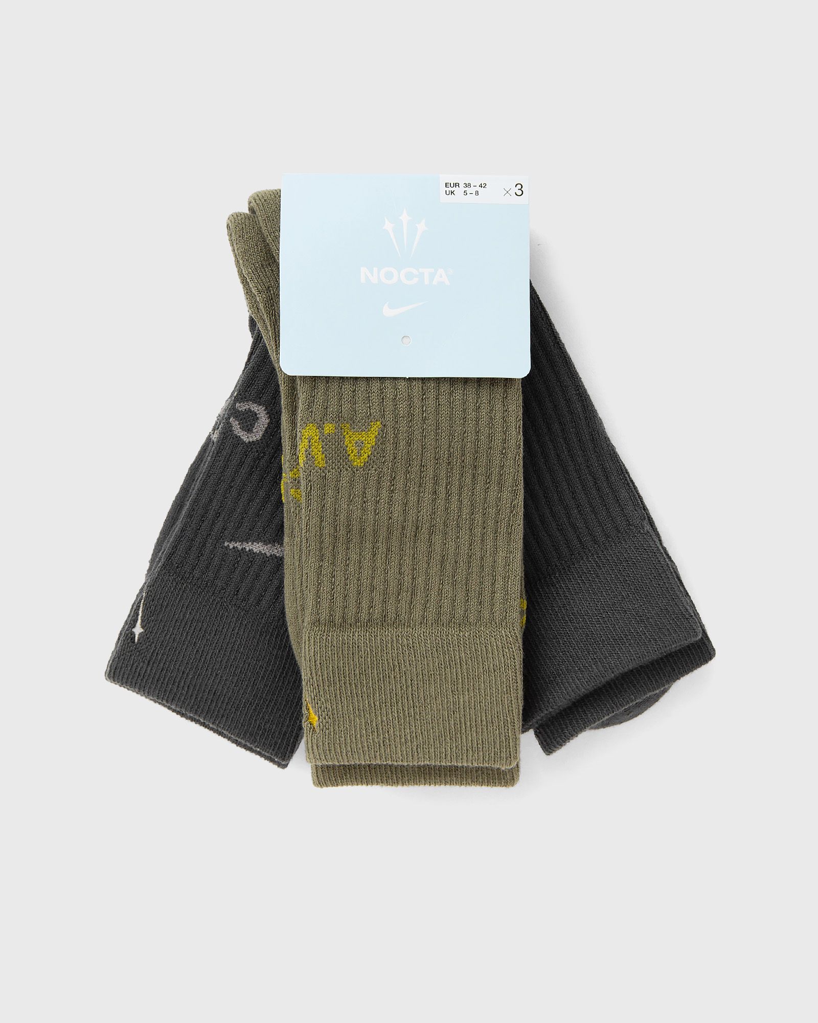 X NOCTA SNEAKERSOCKS CREW 3PR-160