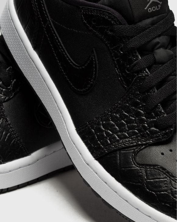 Jordan Air Jordan 1 Low G 'Black Croc' Black | BSTN Store