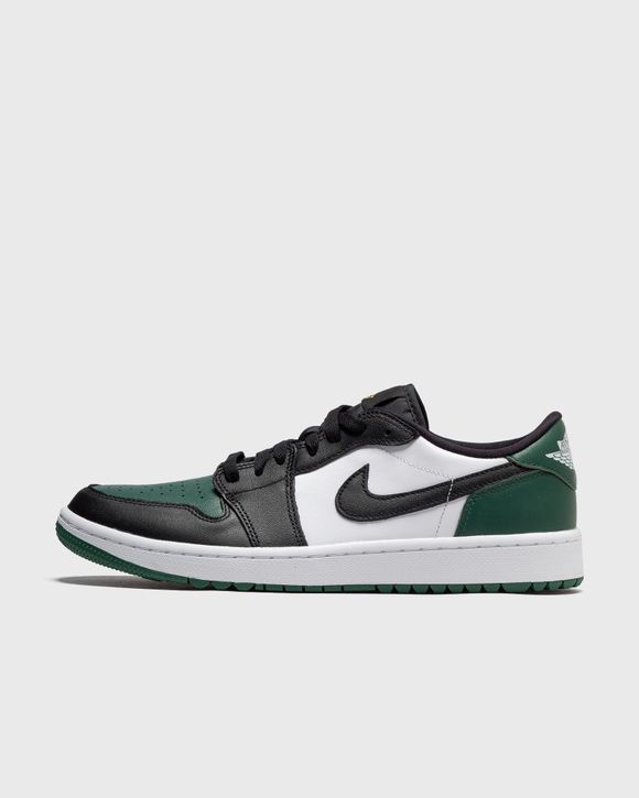 Jordan Air Jordan 1 Low G Green/White - WHITE/BLACK-NOBLE GREEN-POLLEN