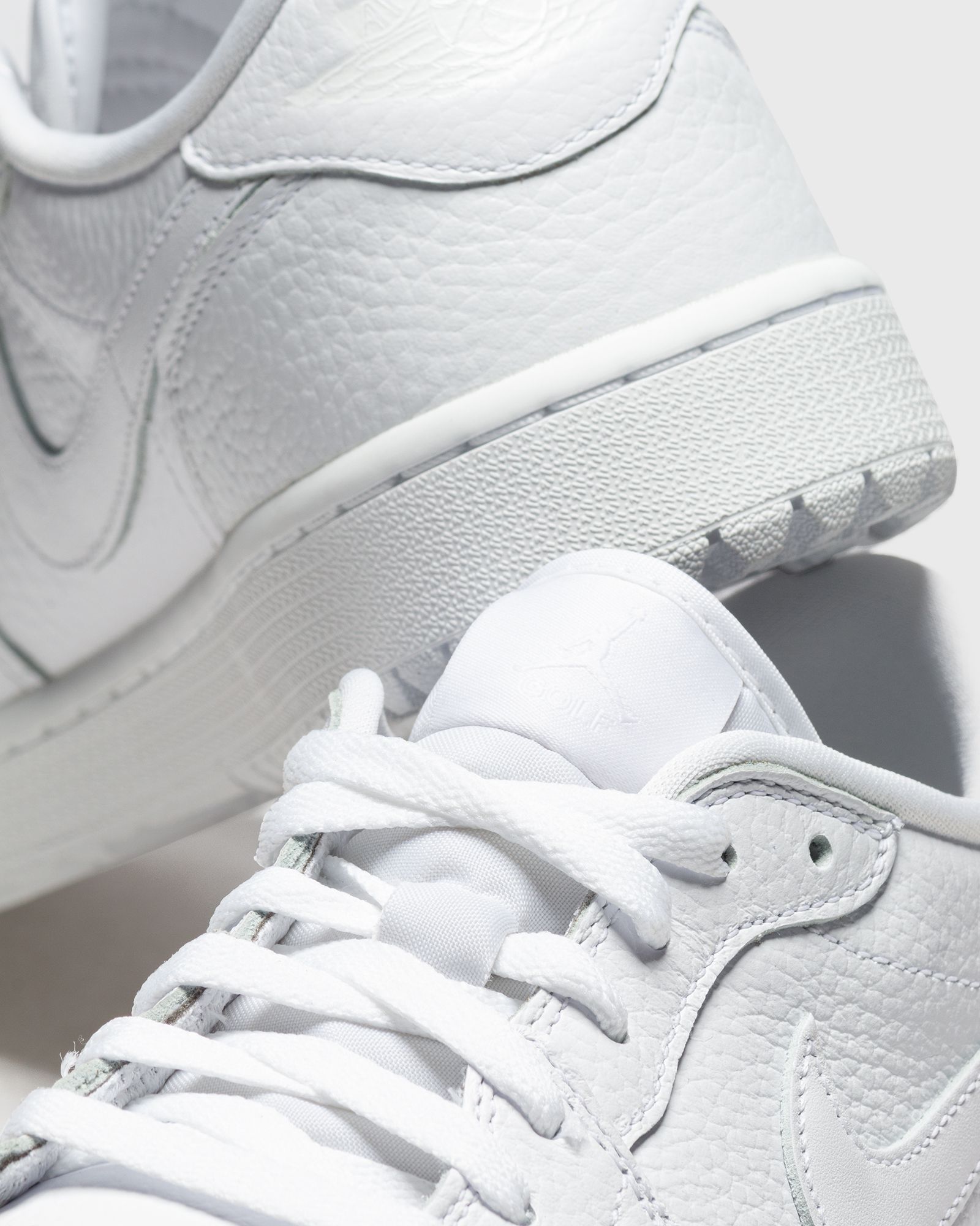AIR JORDAN 1 LOW GOLF 'TRIPLE WHITE'