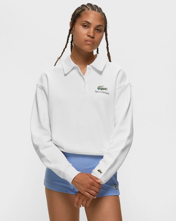 Lacoste Women's Regular Fit Monogram Zip-Up Sweatshirt - 32