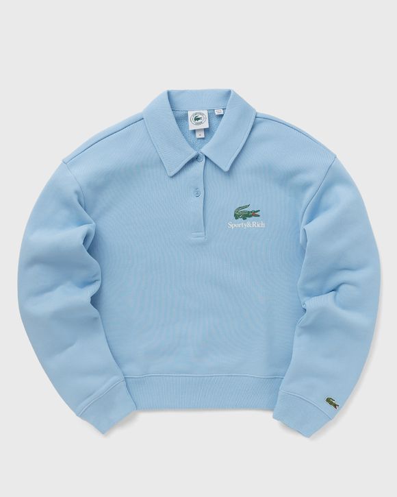 激安挑戦！！ Sporty & Rich Lacoste Serif Polo Blue | BSTN Store トップス