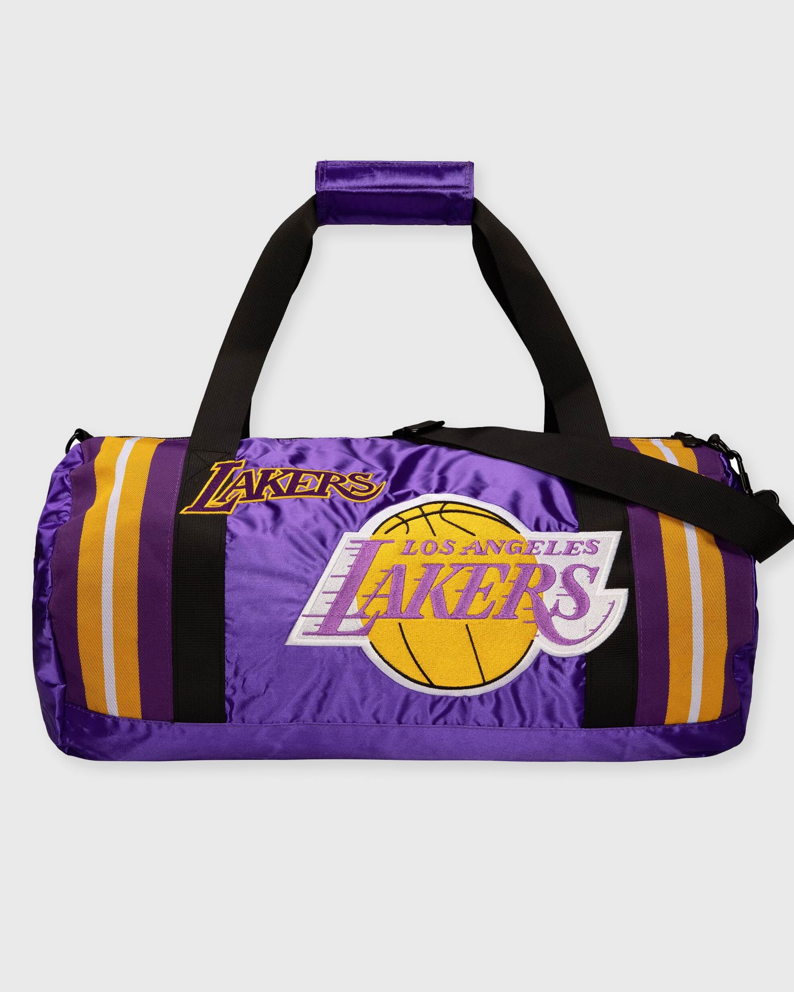 LA Lakers Satin Duffel Bag