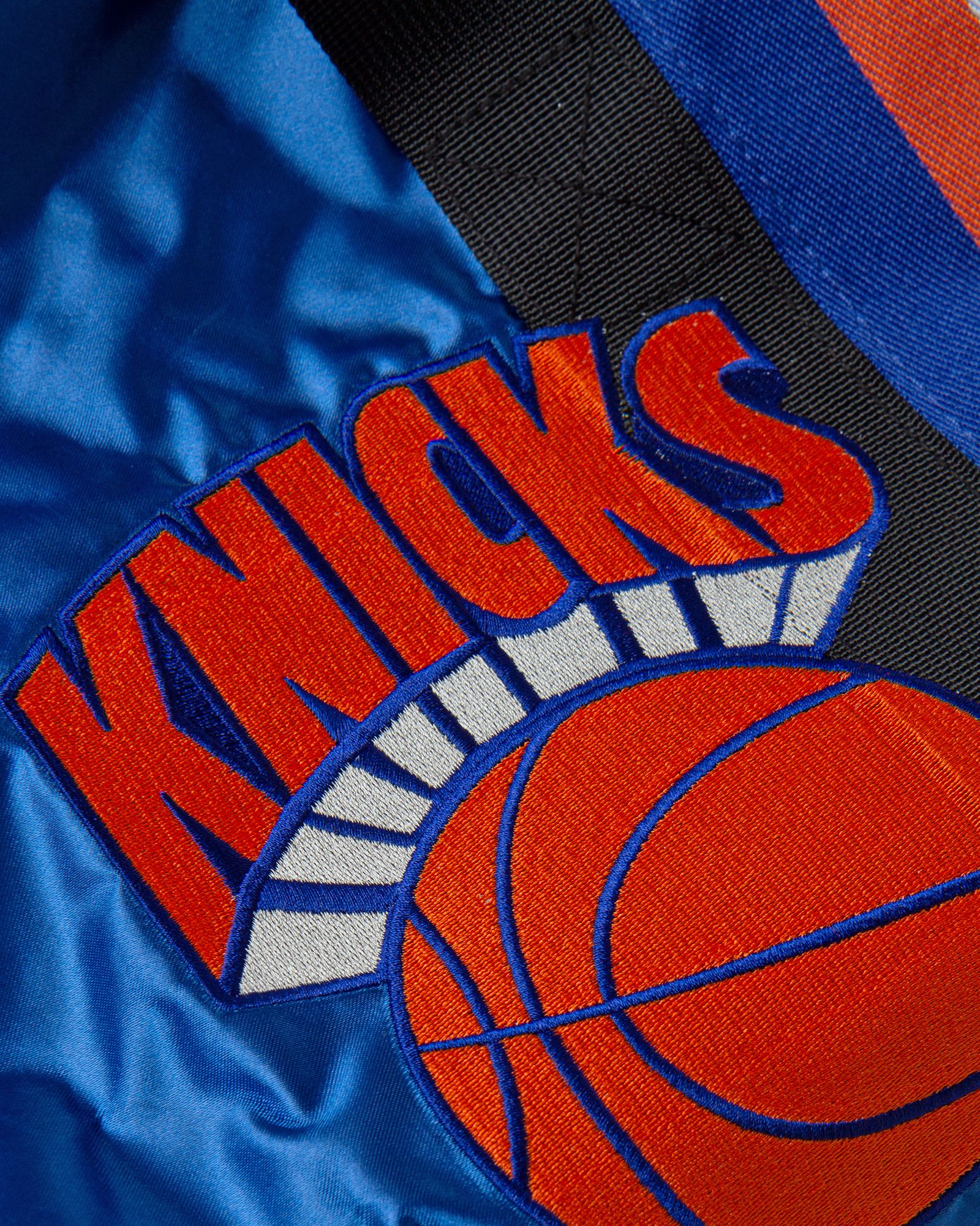 New York Knicks Satin Duffel Bag