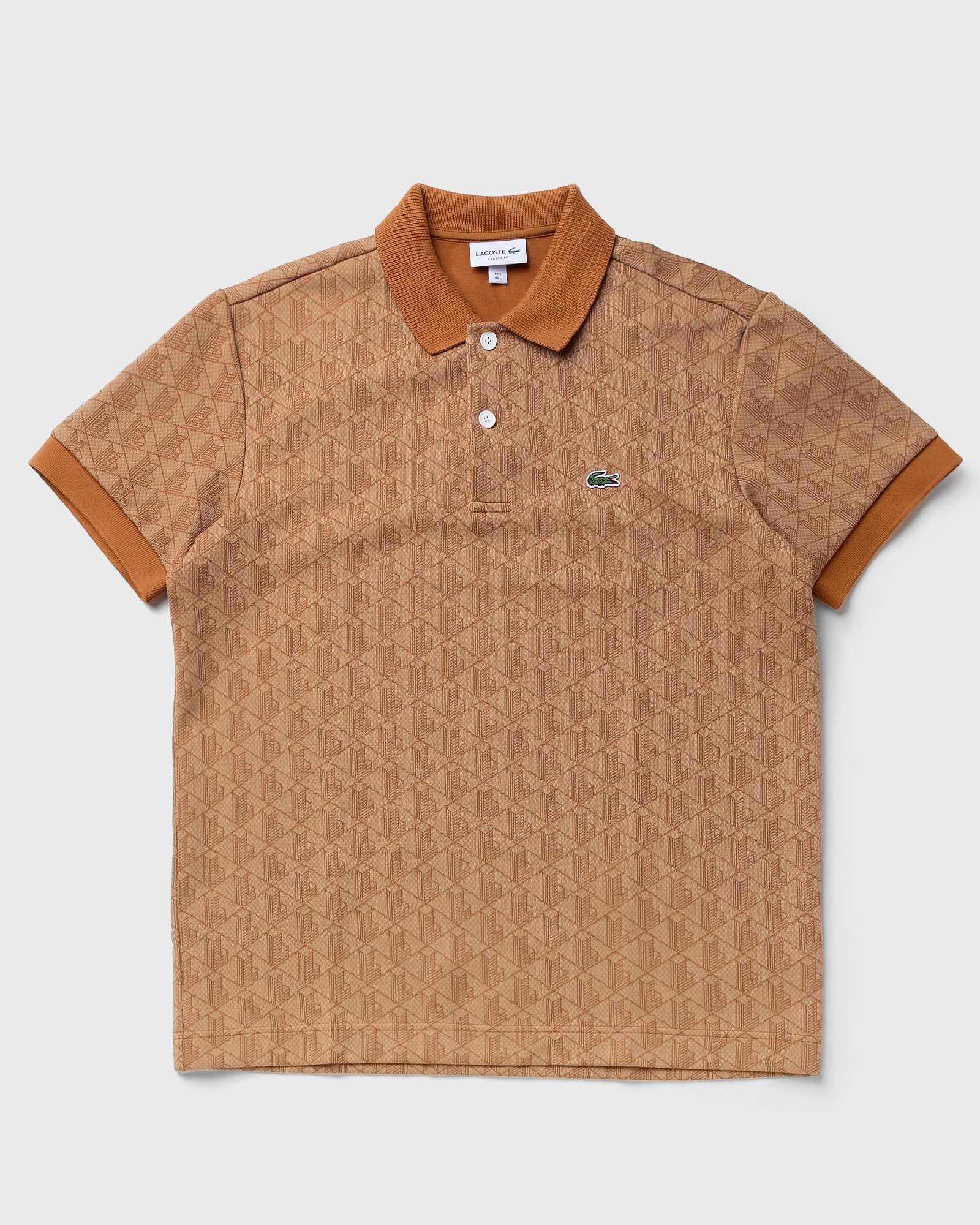 SHORT SLEEVED RIBBED COLLAR SHIRT