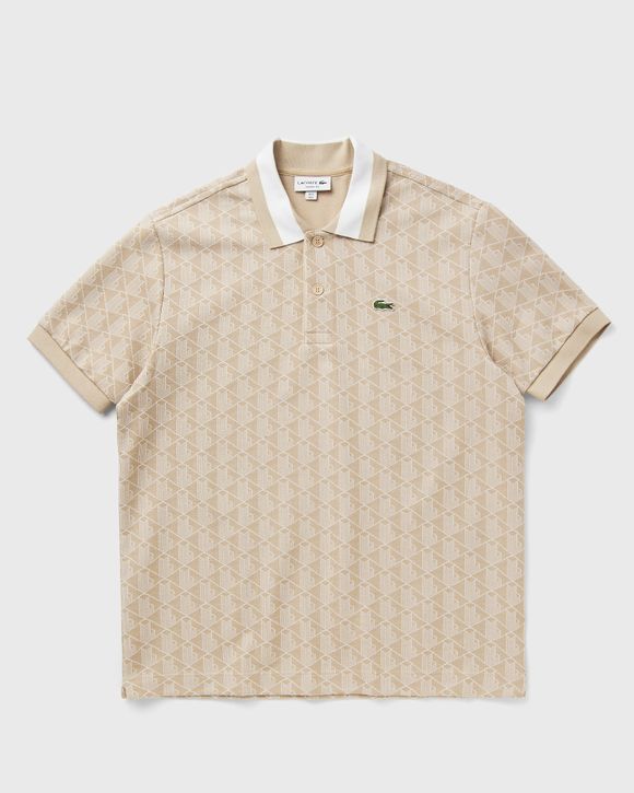 Classic Fit Monogram Jacquard Polo Shirt