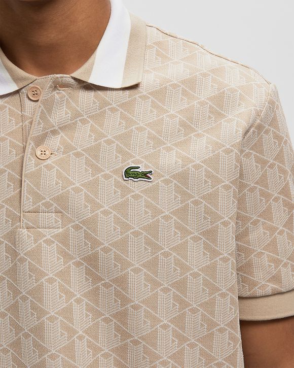 Classic Fit Monogram Jacquard Polo Shirt