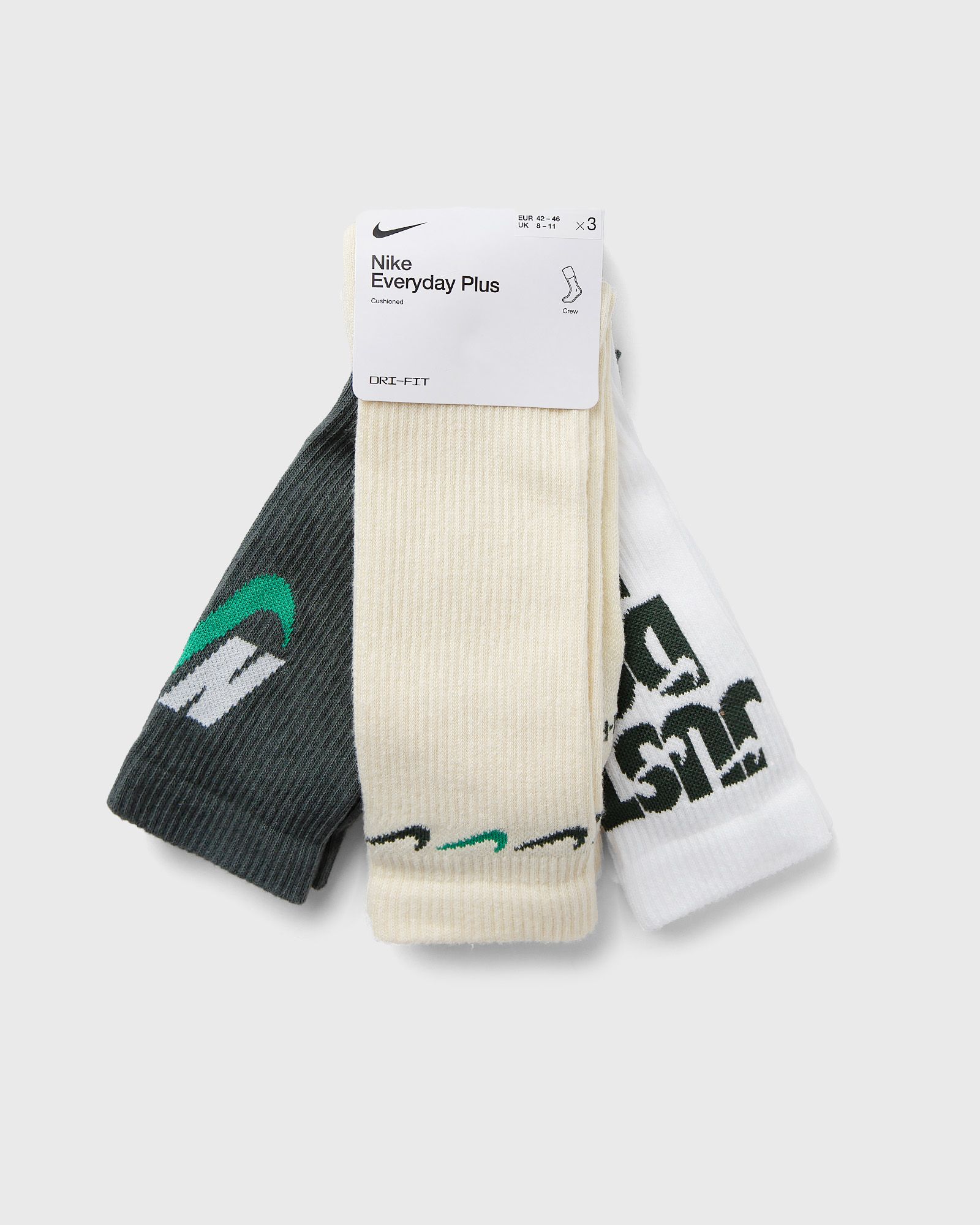 Everyday Plus Cushioned Crew Socks (3 Pairs)
