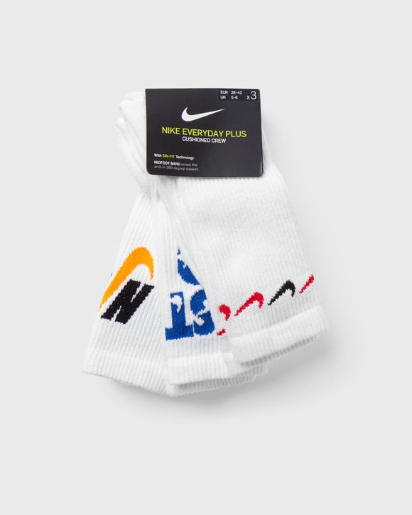 Nike Everyday Plus Cushioned Crew Socks 3 Pairs Multi BSTN Store