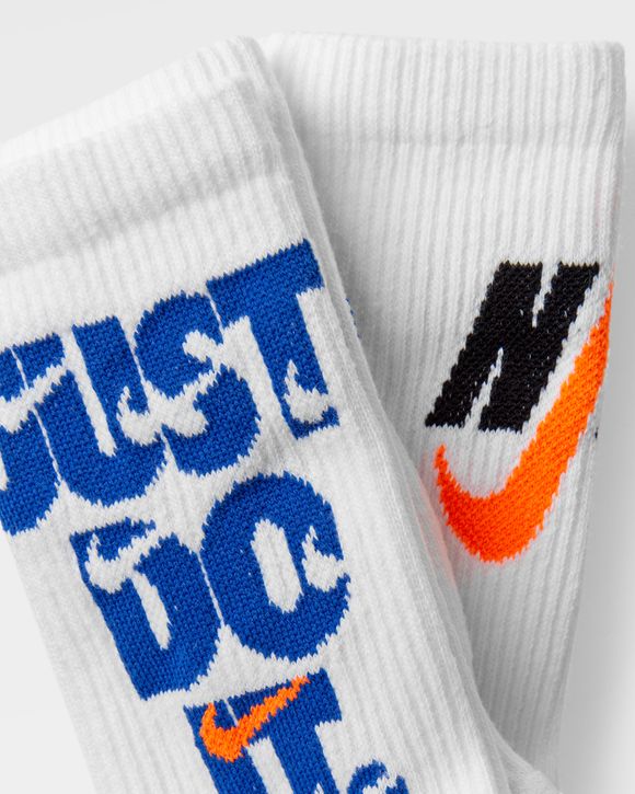 Nike Everyday Plus Cushioned Crew Socks (3 Pairs) Multi - MULTI-COLOR