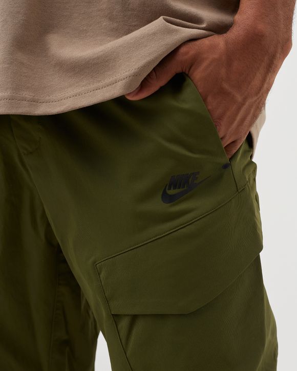 Nike bonded hot sale pants green