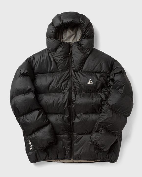 Nike ACG Lunar Lake Puffer Jacket Black - BLACK/BLACK/LIGHT ARMY/SUMMIT  WHITE