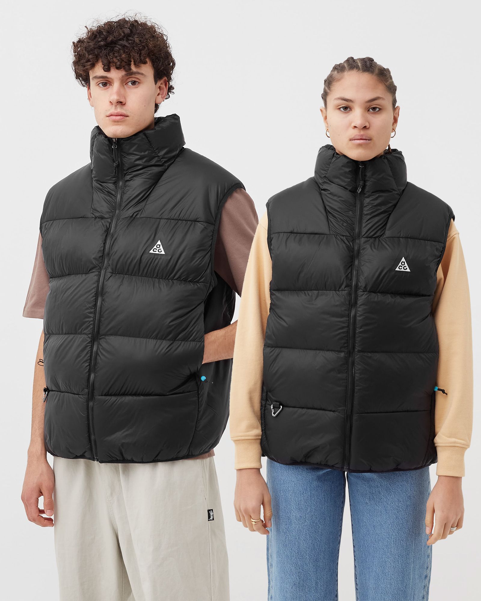 NIKE ACG Lunar Lake Vest M ナイキ　ダウンベスト　黒 Nike ACG LUNAR LAKE PUFFER VEST Black | BSTN Store