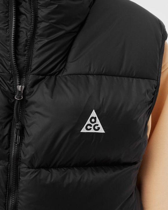 Nike ACG LUNAR LAKE PUFFER VEST Black - BLACK/BLACK/LIGHT ARMY/SUMMIT WHITE