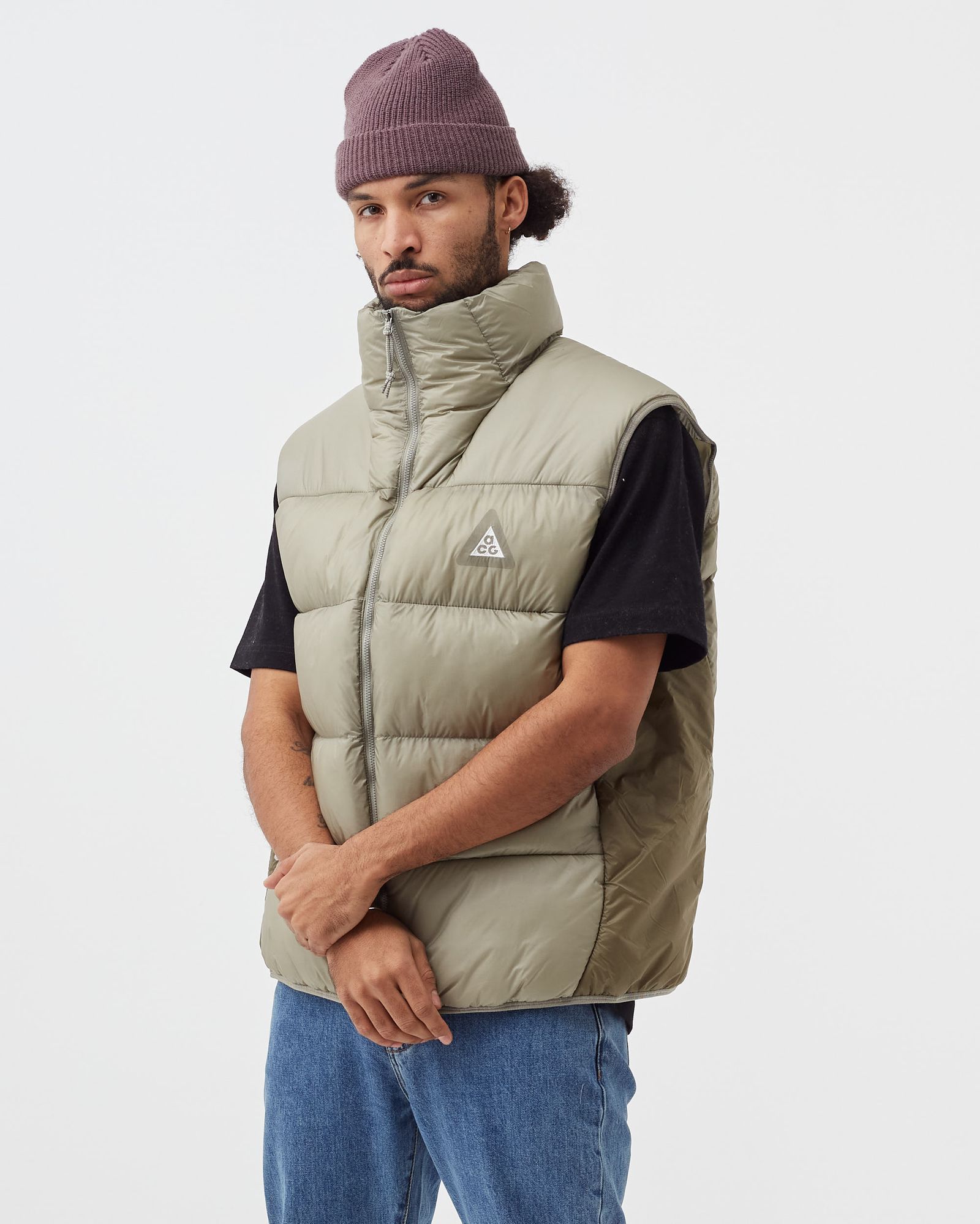 NIKE ACG Lunar Lake Vest 中綿ベスト Nike ACG LUNAR LAKE PUFFER VEST Green | BSTN Store