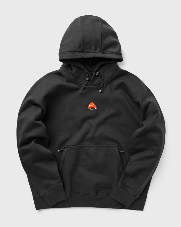 Nike ACG Therma-FIT Fleece Pullover Hoodie Black - BLACK/DK SMOKE  GREY/SUMMIT WHITE