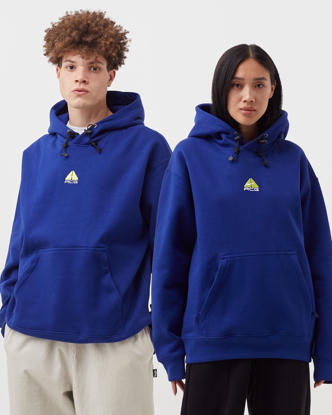 Nike ACG Therma FIT Fleece Pullover Hoodie Blue BSTN Store