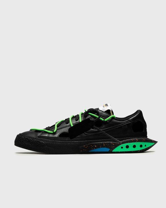 Nike Nike x Off-White Blazer Low '77 Black - BLACK/BLACK-ELECTRO GREEN