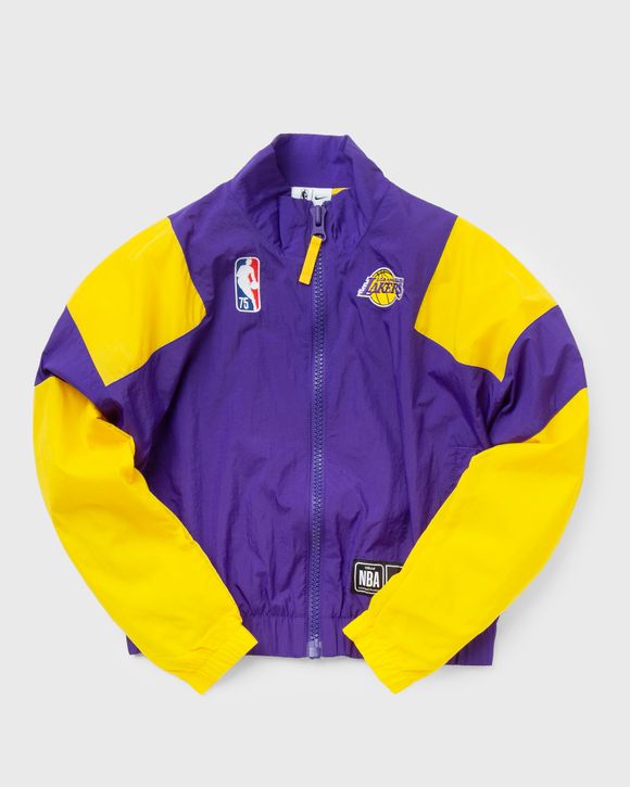 Nike WMNS NBA Jacket Los Angeles Lakers Purple - FIELD  PURPLE/AMARILLO/AMARILLO