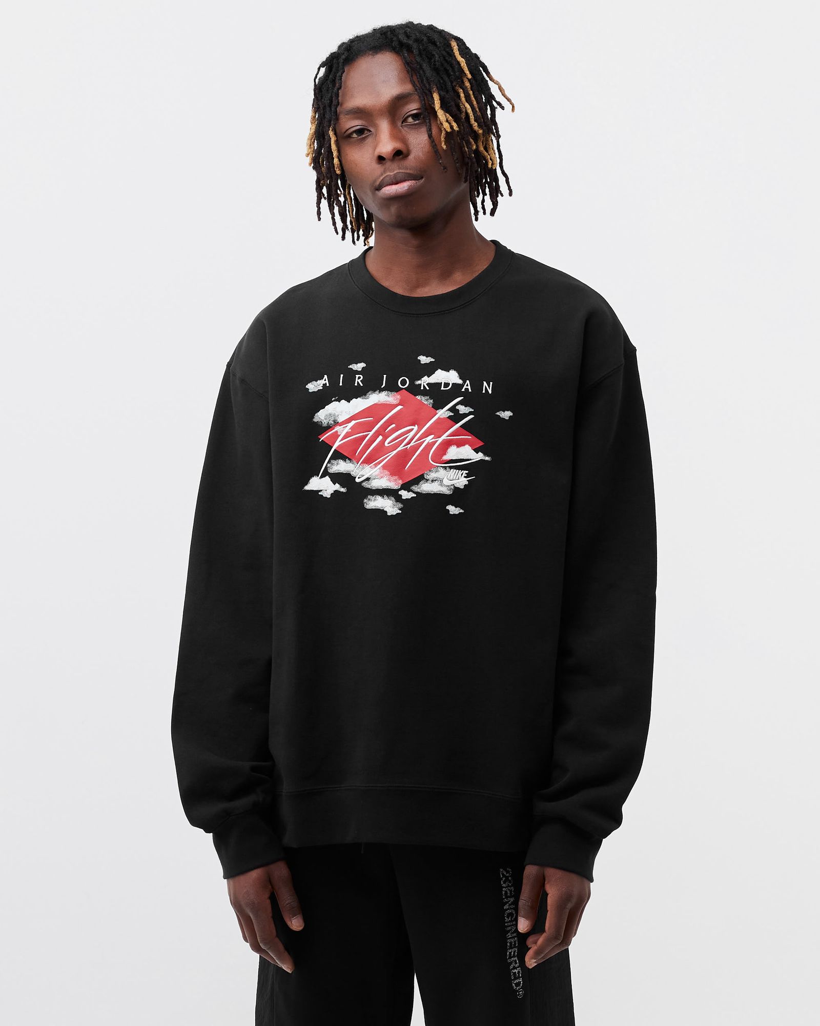 Jordan Statement Essentials Graphic Fleece Crew Sweatshirt