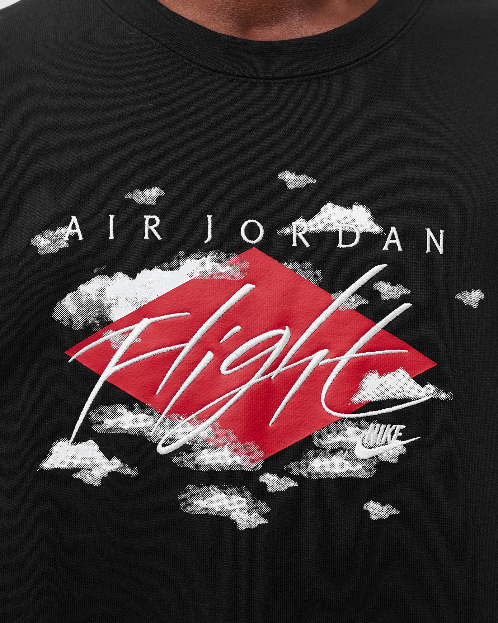 Jordan Statement Essentials Graphic Fleece Crew Sweatshirt