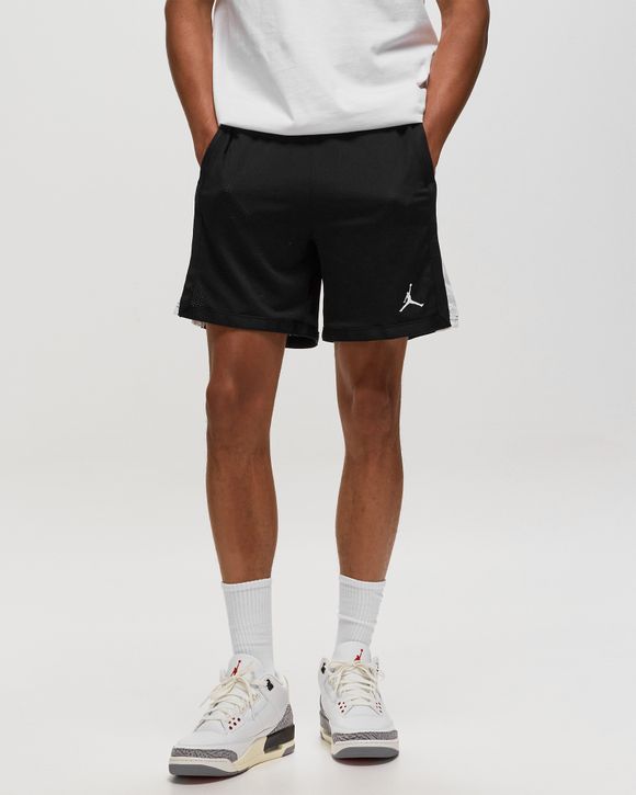 Jordan Dri-Fit Sport Mesh Graphic Shorts Mens Shorts (Black)