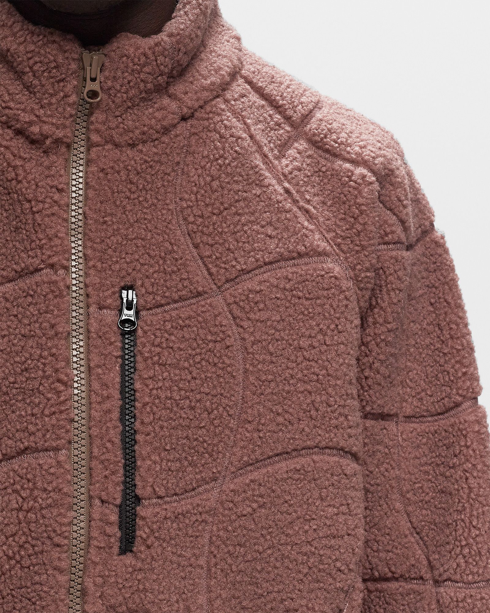 Coverstich Sherpa Fleece