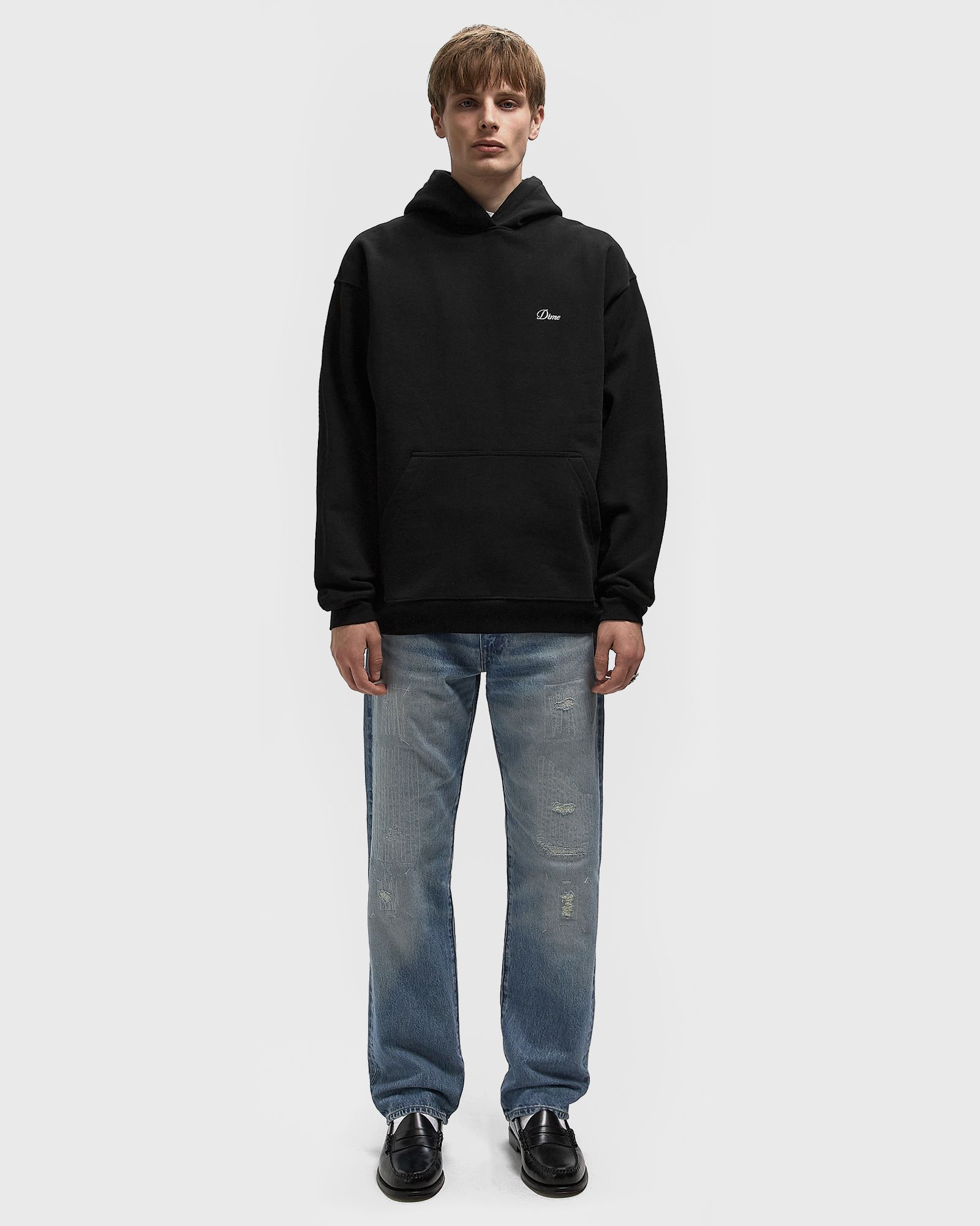 Cursive Small Logo Hoodie