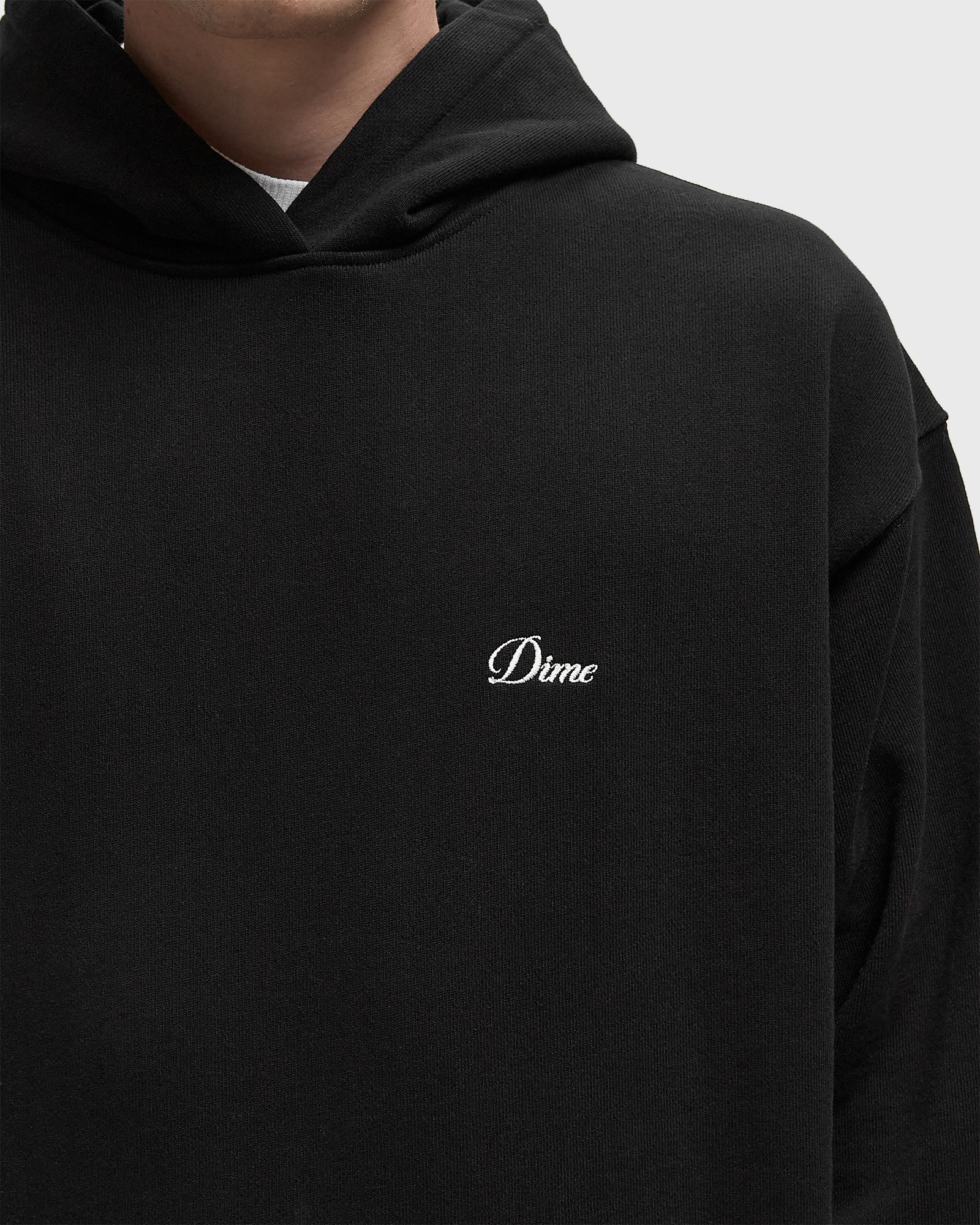 Cursive Small Logo Hoodie