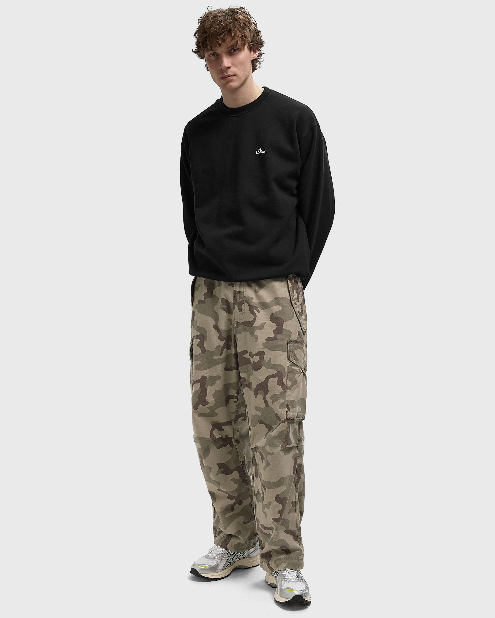 Cursive Small Logo Crewneck