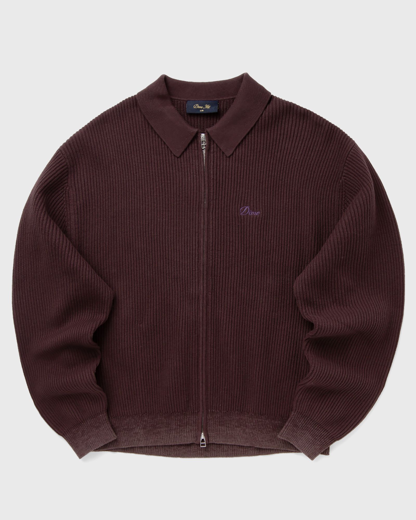 Dime MTL Dime MTL Double Zip Knit in red