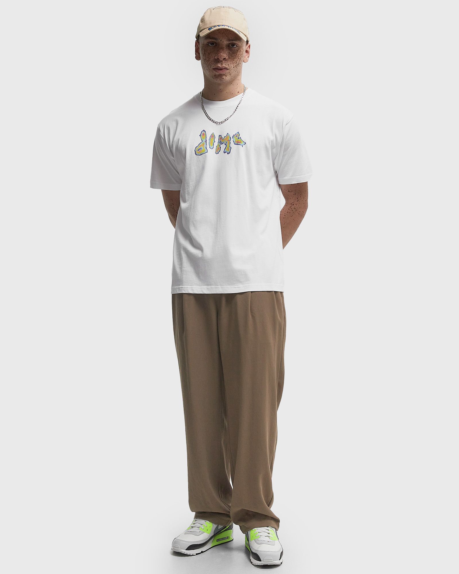 Pleated Twill Pants