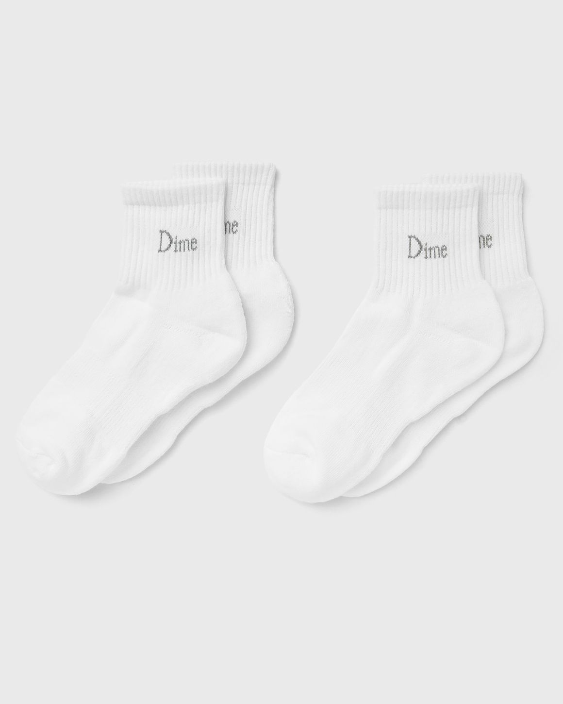 Dime MTL Classic 2 Pack Socks White | BSTN Store