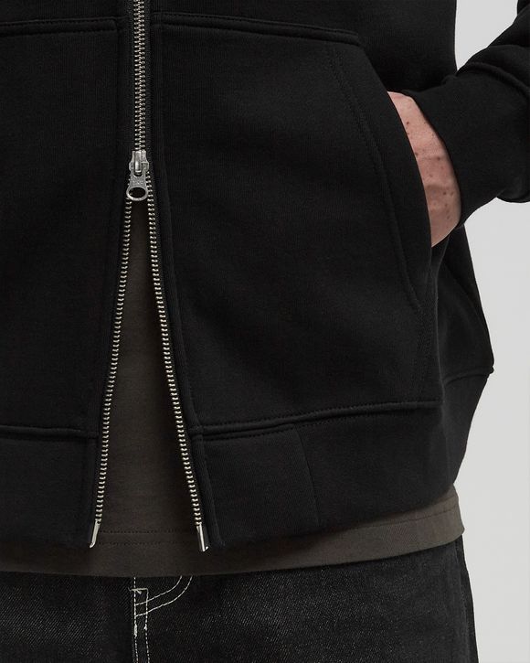 Cursive Zip-Hoodie