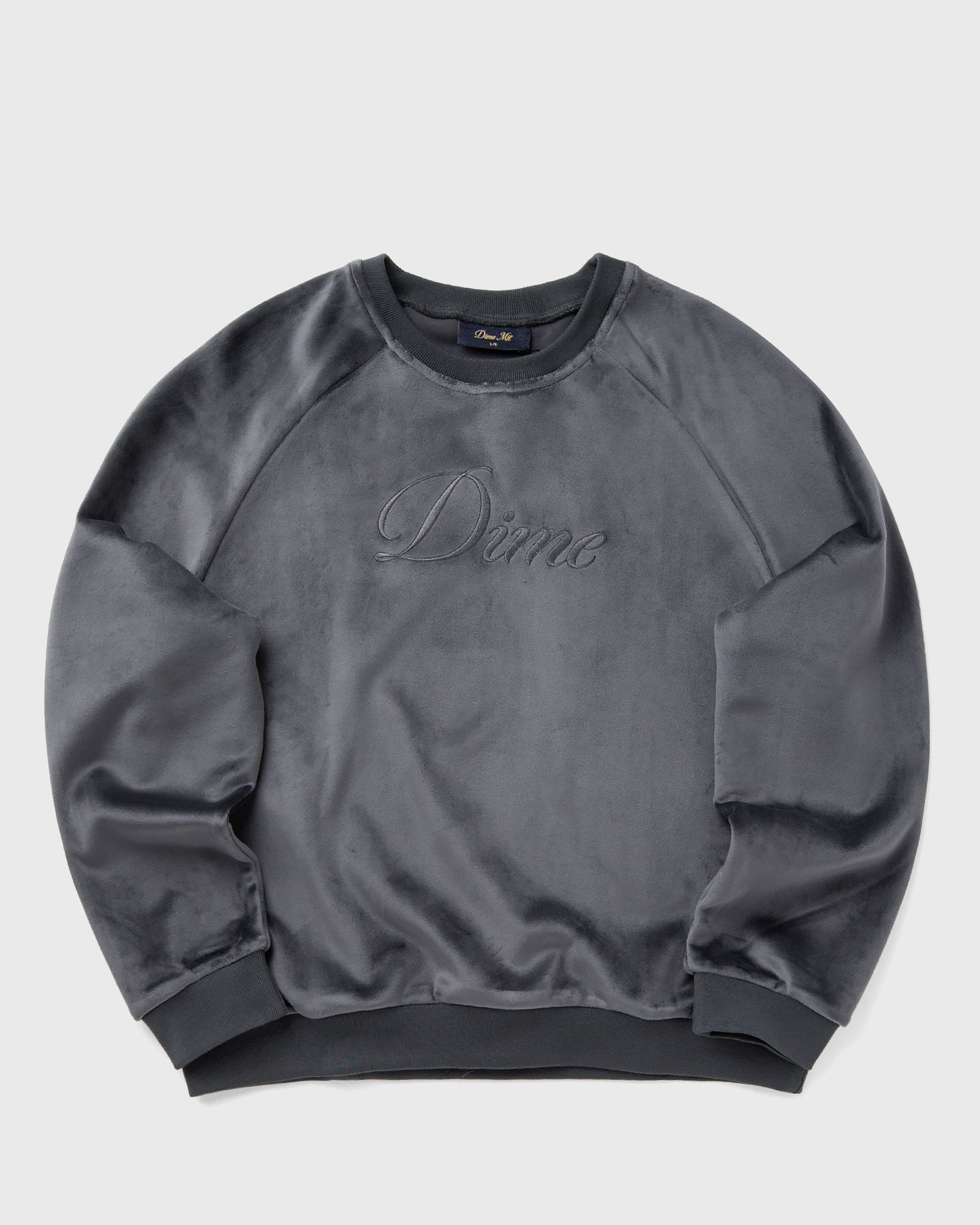 Cursive Velvet Crewneck-image