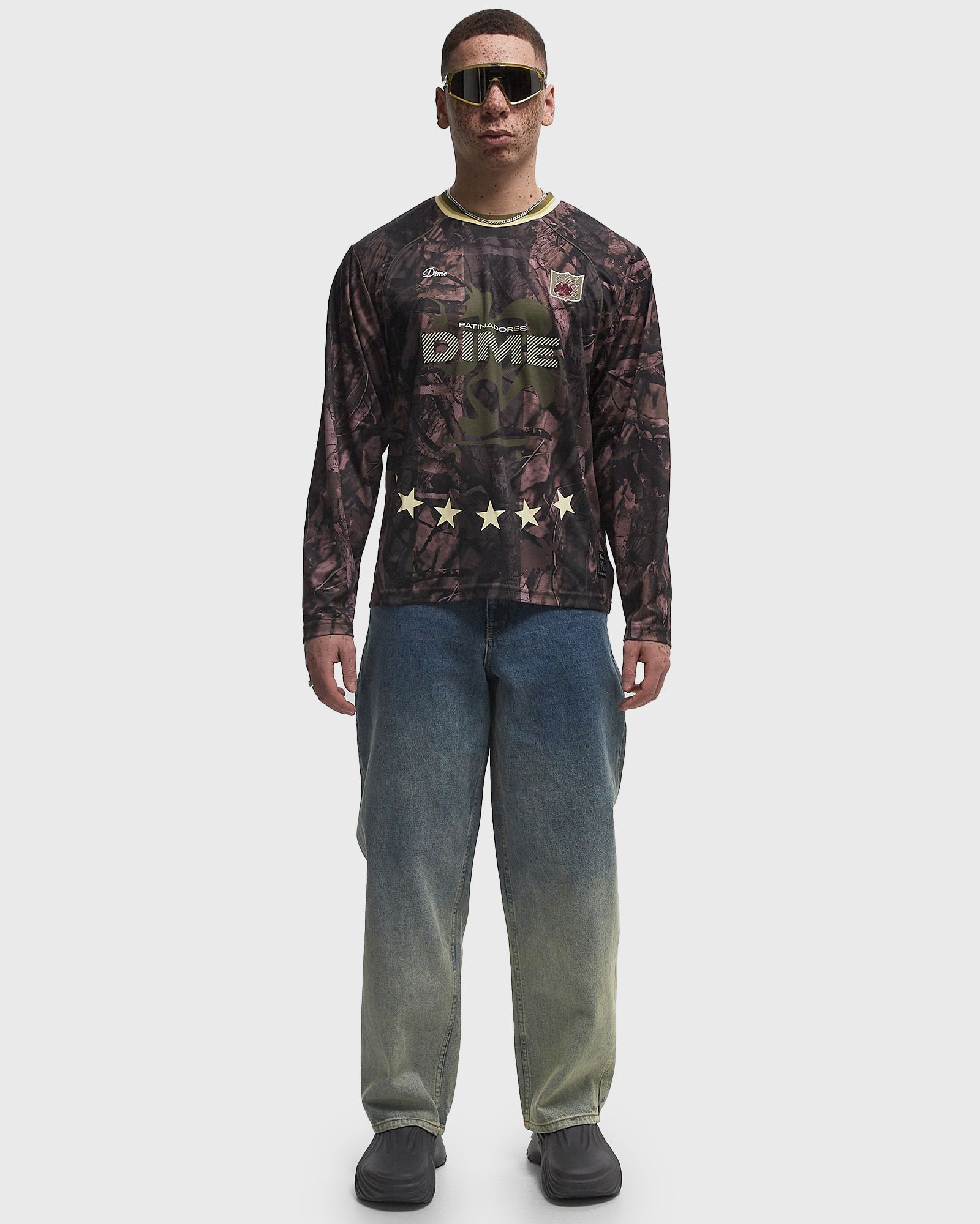 ウェア Dime Mtl Patinadores Jersey 25fw Dime MTL Patinadores Jersey Brown | BSTN Store