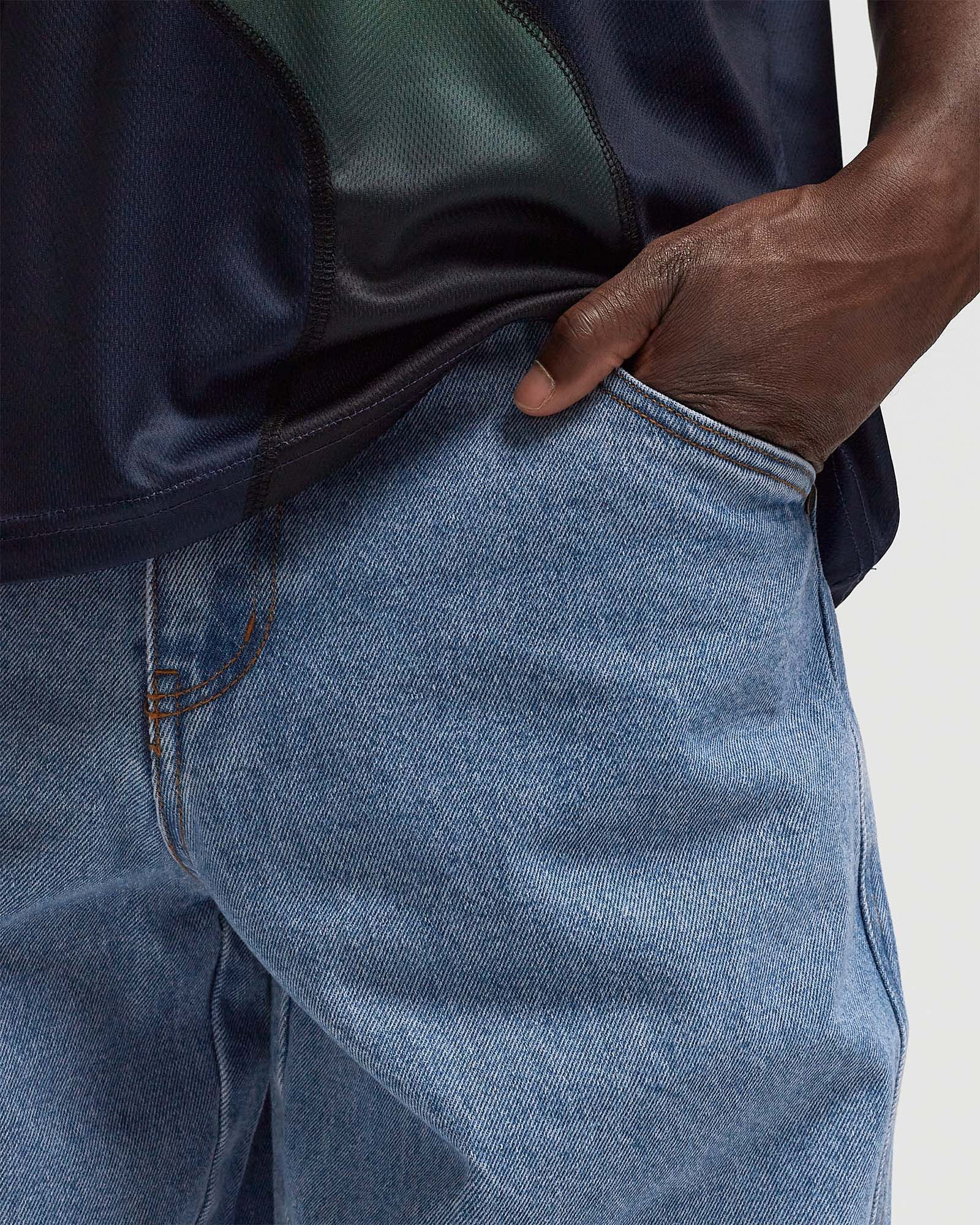 Classic Baggy Denim Pants