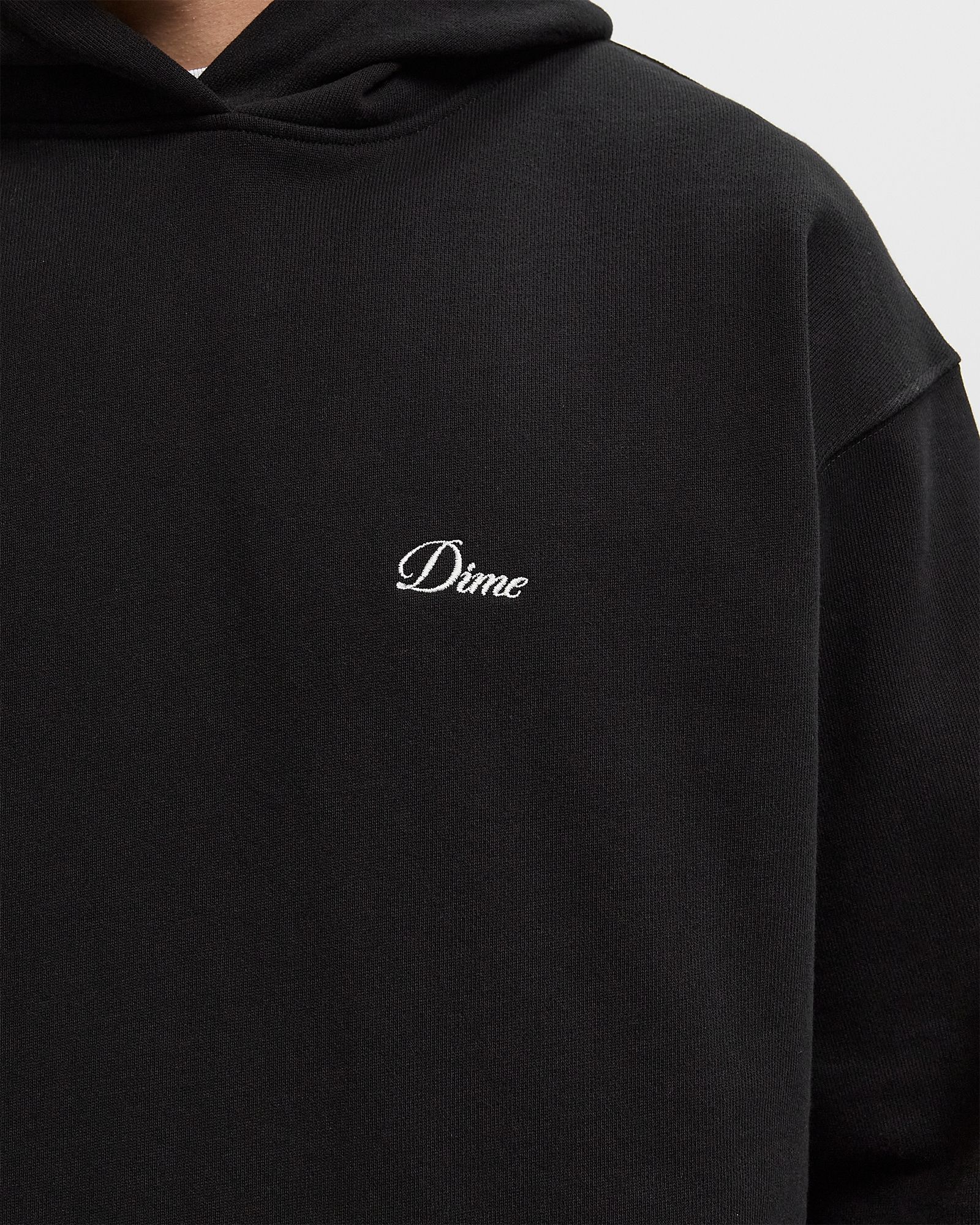 Cursive Small Logo Hoodie
