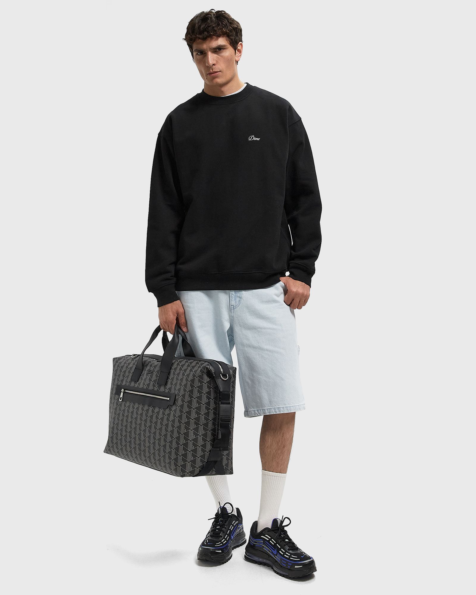 Cursive Small Logo Crewneck