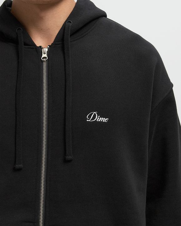 Cursive Small Logo Zip Hoodie